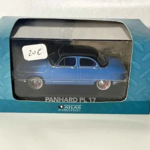 Panhard PL 17 tetto blu e nero