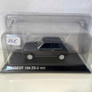 Peugeot 104 ZS-2 grigio scuro del 1979