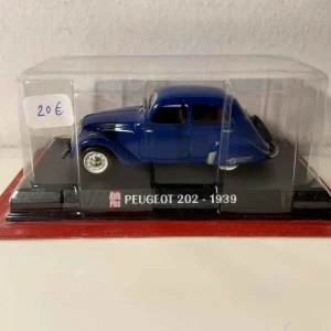 Peugeot 202 blu del 1939 (blister) AUTO-PLUS