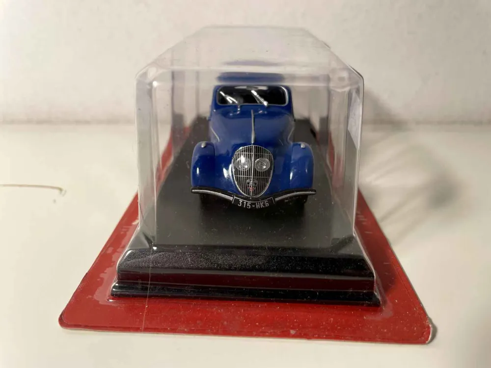 Peugeot 202 blu del 1939 (blister) AUTO-PLUS