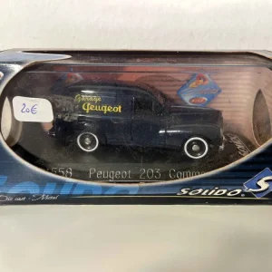 Peugeot 203 blu commerciale (riferimento Solido 4558)