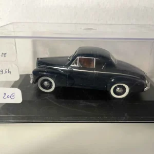 Peugeot 203 coupé blu scuro del 1954 (scatola plexiglass)