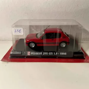 Peugeot 205 GTI 1.9 rossa del 1986 (blister) AUTO-PLUS