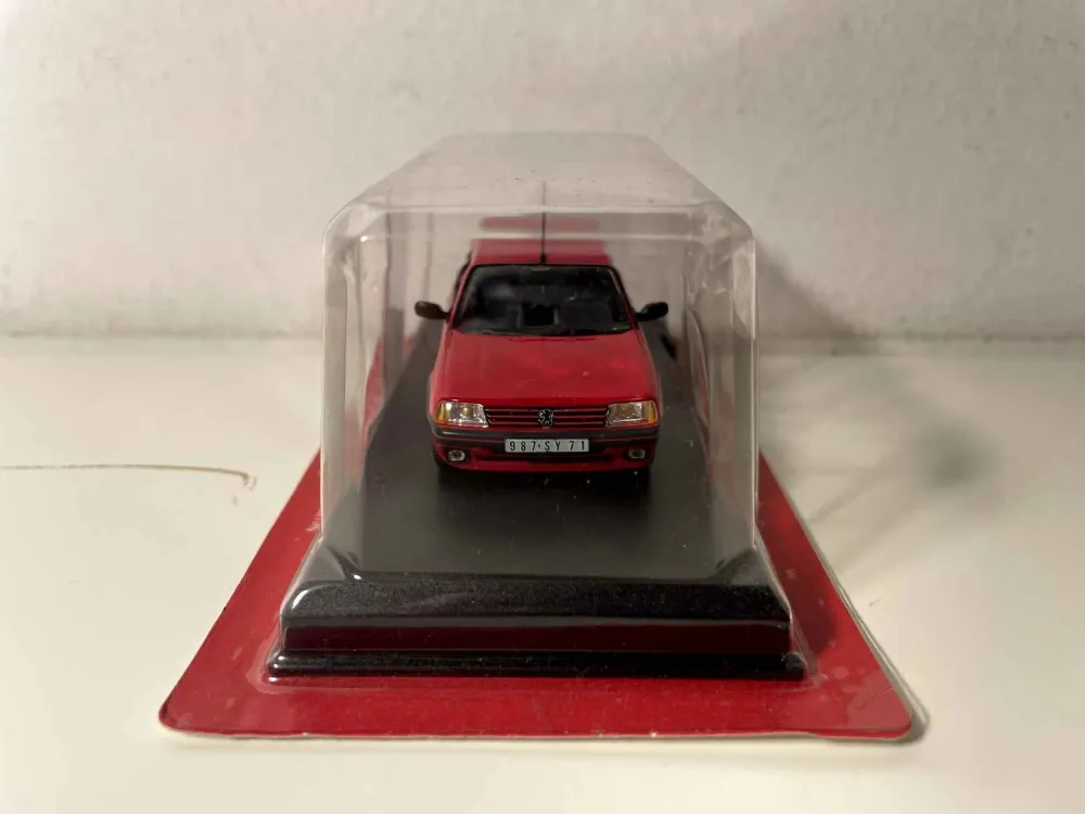 Peugeot 205 GTI 1.9 rossa del 1986 (blister) AUTO-PLUS