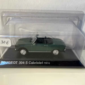 Peugeot 304 S decappottabile verde del 1974
