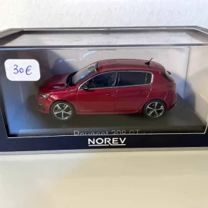 Peugeot 308 GT bordeaux (Norev)