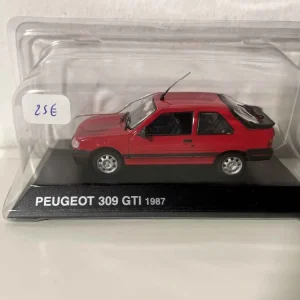 Peugeot 309 GTI rossa del 1987