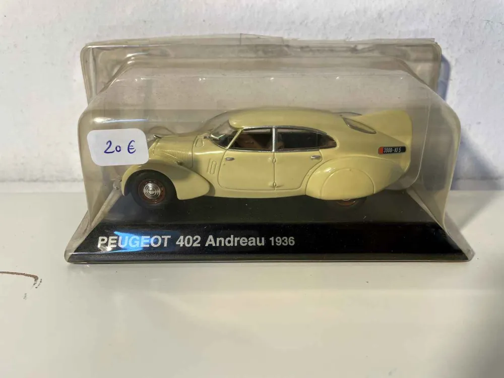Peugeot 402 Andréau beige del 1936