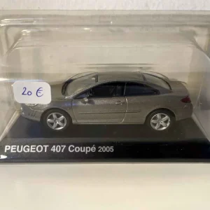 Peugeot 407 coupé marrone del 2005