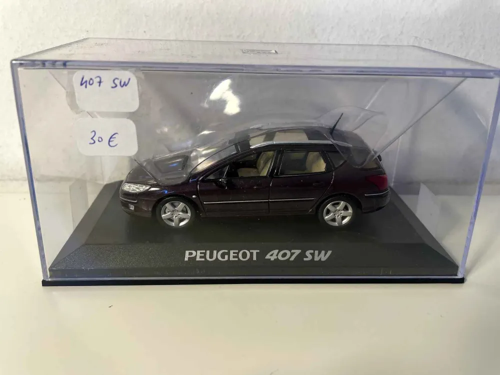 Peugeot 407 SW viola scuro? (Norev)