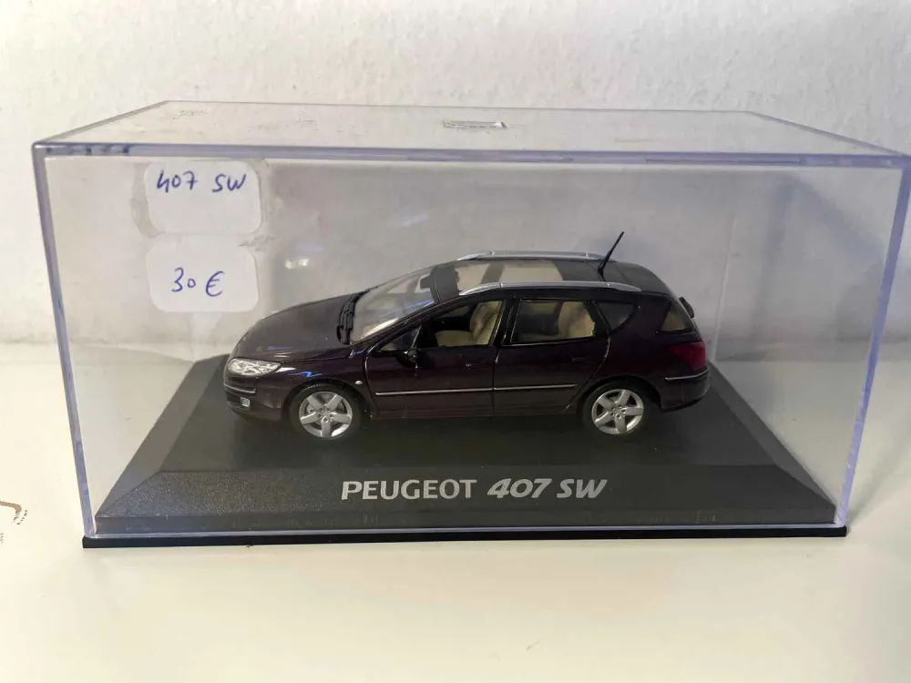 Peugeot 407 SW viola scuro? (Norev)