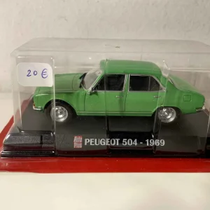 Peugeot 504 verde del 1969 (blister) AUTO-PLUS