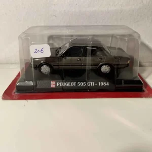 Peugeot 505 GTI grigia del 1984 (blister) AUTO-PLUS