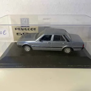 Peugeot 505 (Norev) blu-grigia del 1979