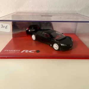 Peugeot RC Coeur noire Concet Car (cofanetto rettangolare) Norev