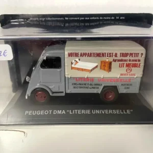 Peugeot DMA grigio con pubblicità UNIVERSAL BEDDING