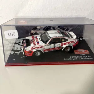 Porsche 911 SC bianca numero 6 - Rally di Monte Carlo 1982