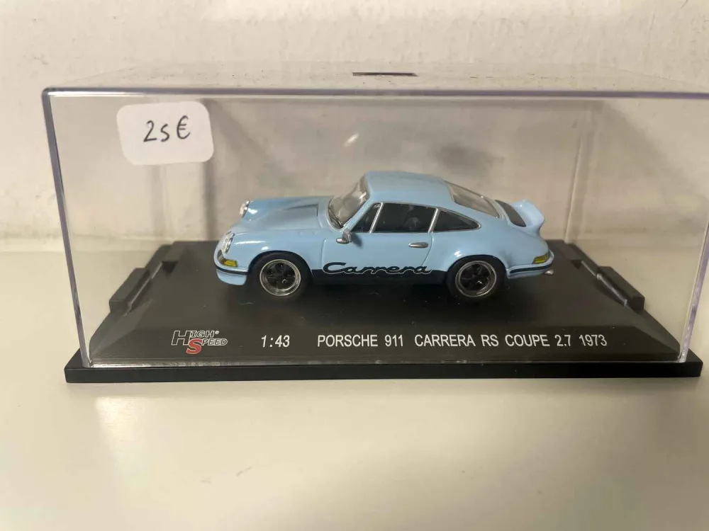 Porsche 911 Carrera RS coupé 2.7 blu cielo del 1973 (Tauxycars)