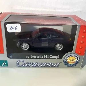 Porsche 911 coupé blu scuro