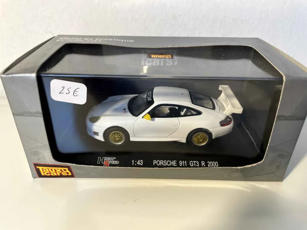 Porsche 911 GT3 R bianca del 2000 (Tauxycars)