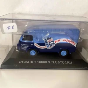 Renault 1000 Kg blu con pubblicità LUSTUCRU