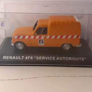 Renault 4F6 arancione servizio autostradale