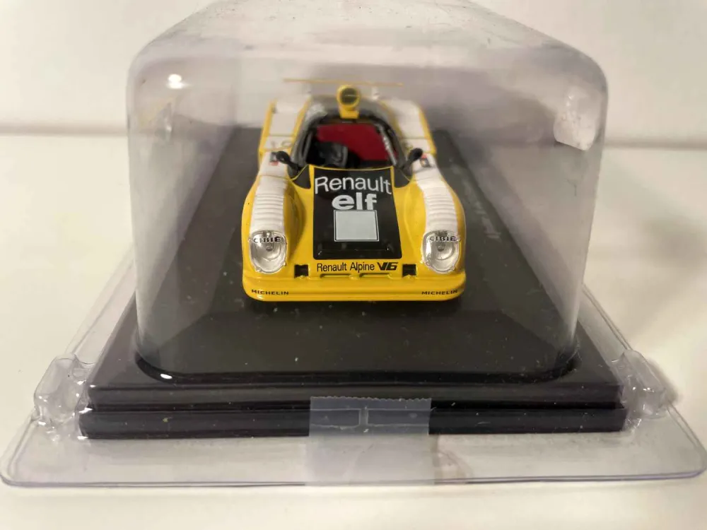 Renault Alpine 443 Test giallo, bianco e nero del 1978