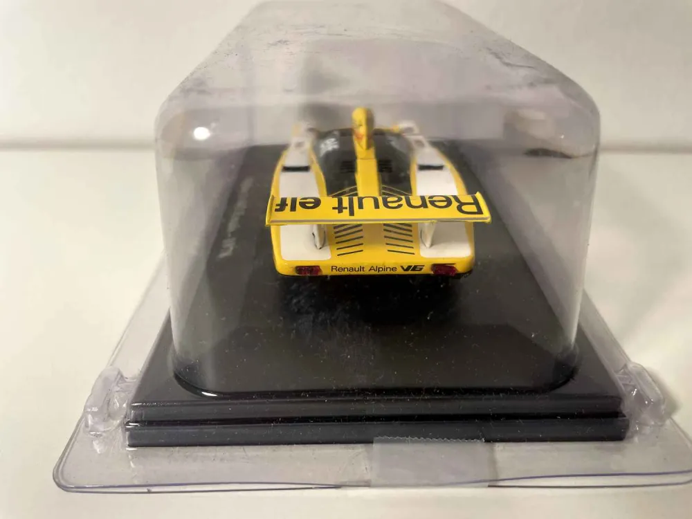 Renault Alpine 443 Test giallo, bianco e nero del 1978