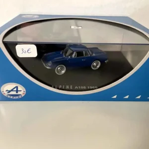 Renault Alpine A108 blu del 1960 (cofanetto)