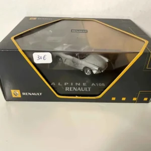 Renault Alpine A108 decappottabile bianca (scatola)