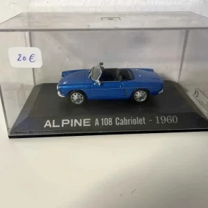 Renault Alpine A108 decappottabile blu del 1960