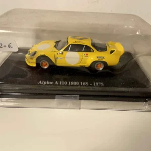 Renault Alpine A110 1800 16S gialla del 1975