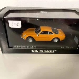 Renault Alpine A110 arancione scuro (MINICHAMPS)