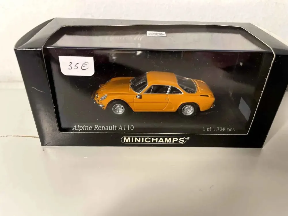 Renault Alpine A110 arancione scuro (MINICHAMPS)