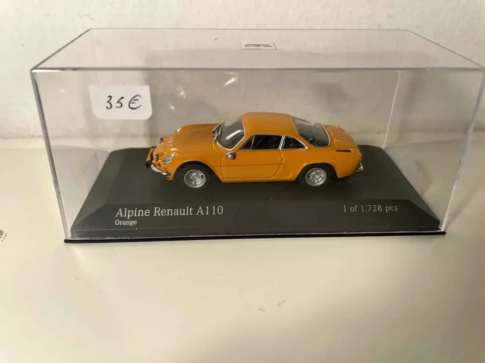 Renault Alpine A110 arancione scuro (MINICHAMPS)