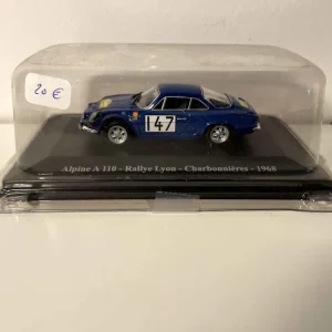 Renault Alpine A110 Lyon - Rally Charbonnières del 1968 (numero 147)