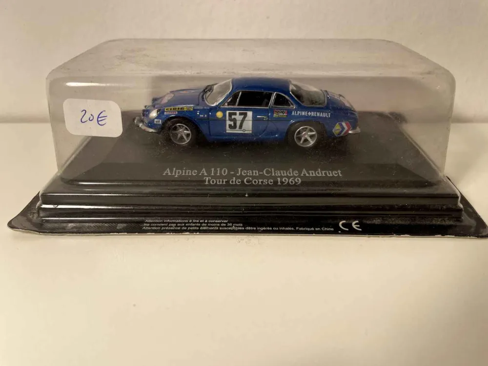 Renault Alpine A110 Tour de Corse 1969 (numero 57) Jean-Claude Andruet