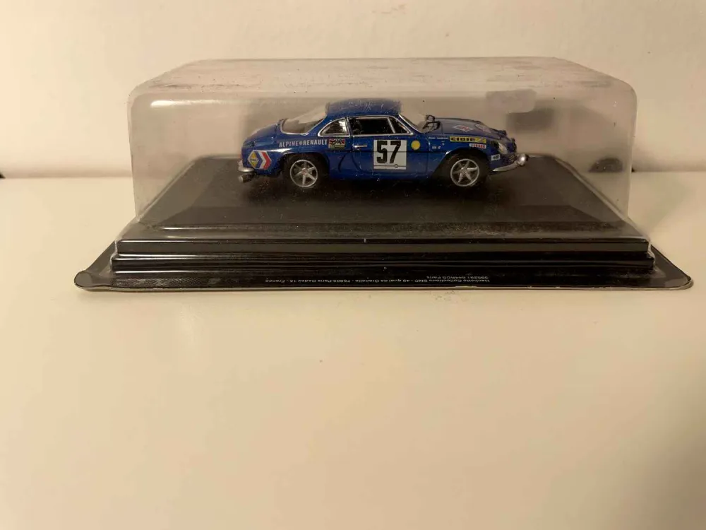 Renault Alpine A110 Tour de Corse 1969 (numero 57) Jean-Claude Andruet