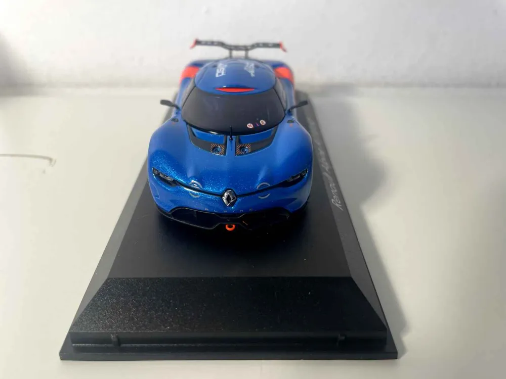 Renault Alpine A110-50 blu e arancione del 2012 (Norev)