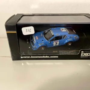 Renault Alpine A310 blu numero 7 - Tour de Corse 1974 (IXO)