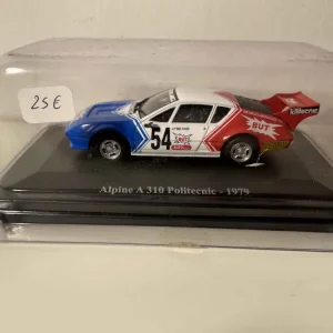 Renault Alpine A310 Politecnic blu - bianco - rosso del 1979 (numero 54)