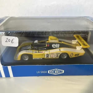 Renault Alpine A442B gialla, nera e bianca (La saga Gordini)