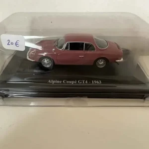 Renault Alpine GT4 coupé viola del 1963