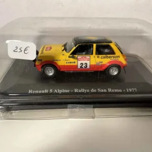 Renault 5 Alpine numero 23 - Rally di Sanremo 1977