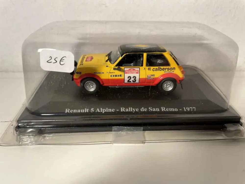 Renault 5 Alpine numero 23 - Rally di Sanremo 1977