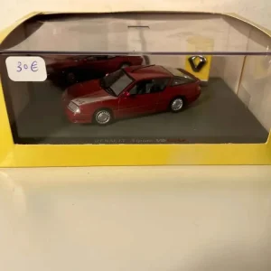 Renault Alpine V6 Turbo rossa Milles Miles series (cofanetto)