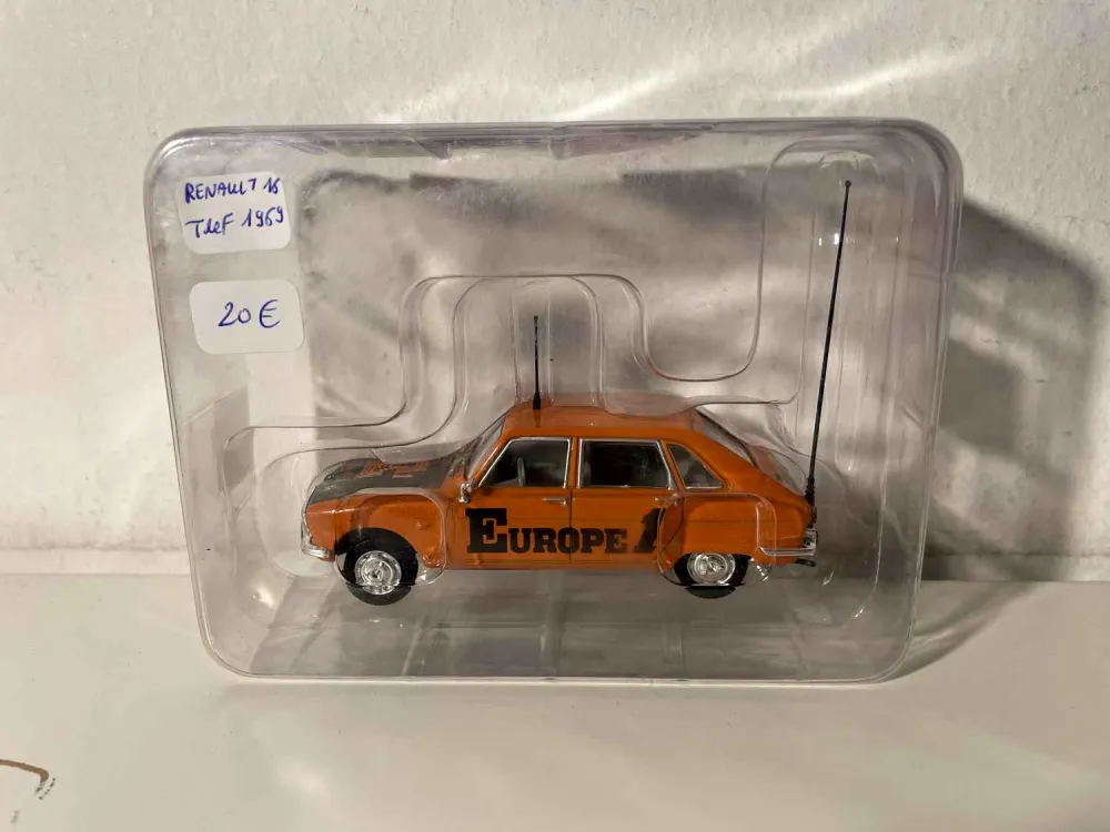 Renault 16 arancione "Europa 1" Tour de France 1969