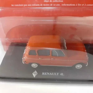 Renault 4L arancione scuro/marrone