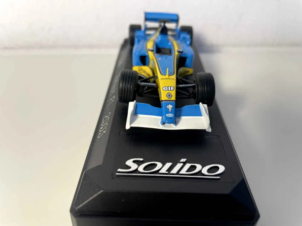 Renault F1 blu e giallo del 2003 (Formula 1) - Riferimento Solido 1594