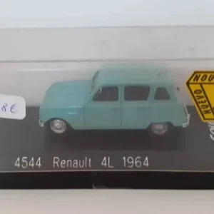 Renault 4L blu/verde del 1964